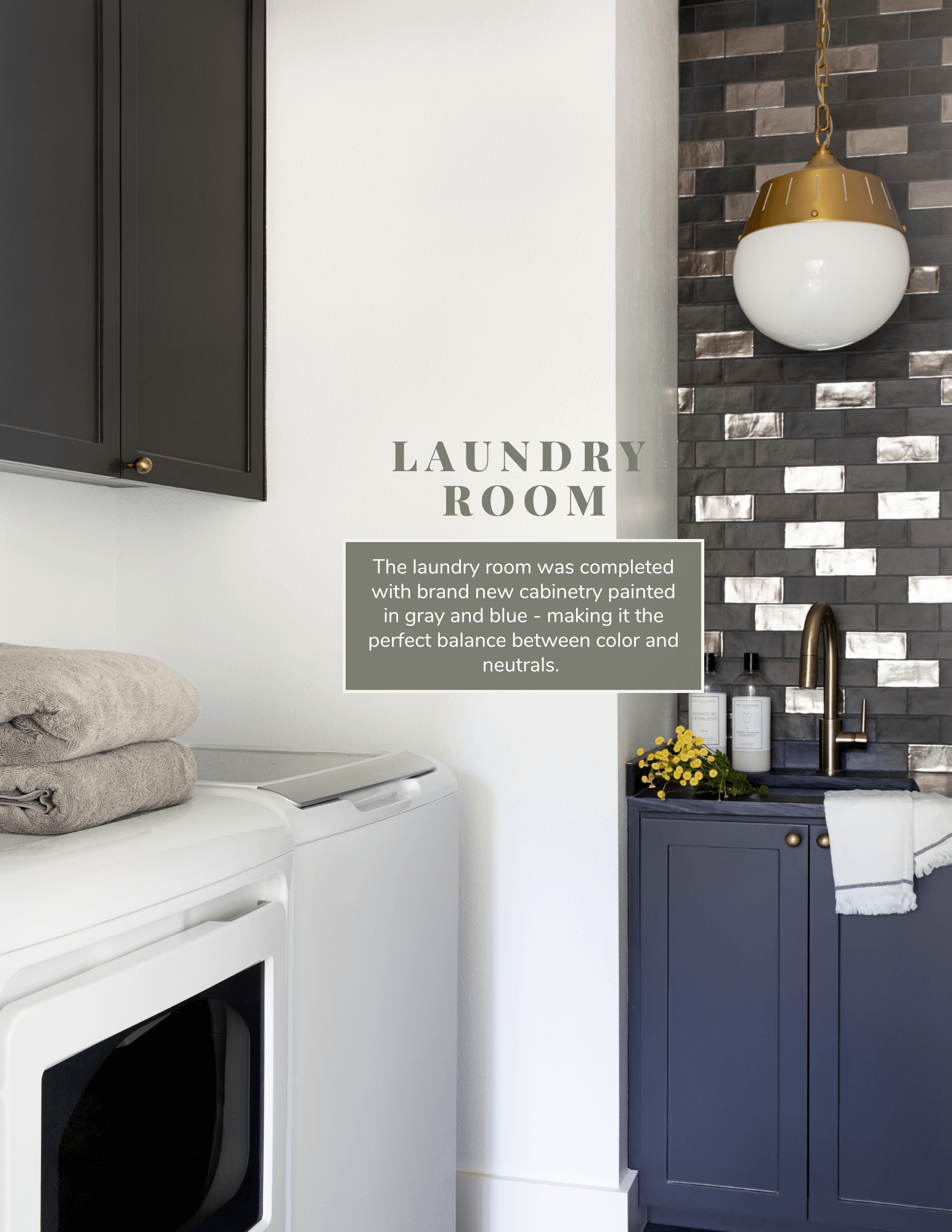 Laurel Valley Home Laundry Room